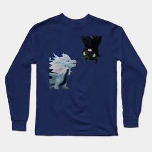 Zym and Toothless Crossover Long Sleeve T-Shirt